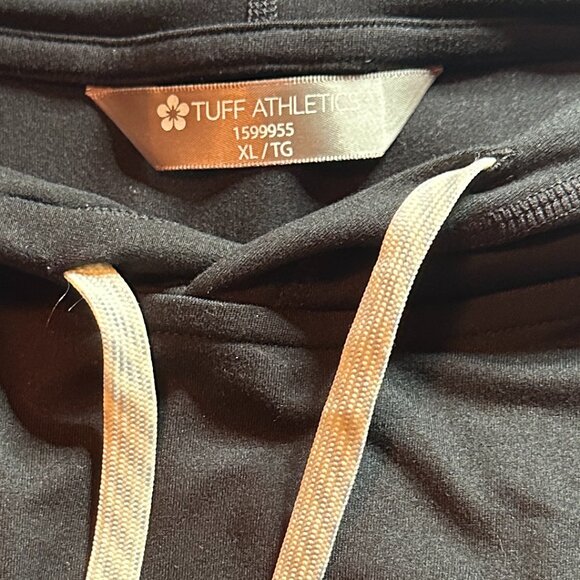 Women's Tuff Athletics Hoodie Black Size xl NWT - Picture 4 of 4
